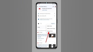 Delete search history all time in YouTube | Delete search history on youtube #shorts