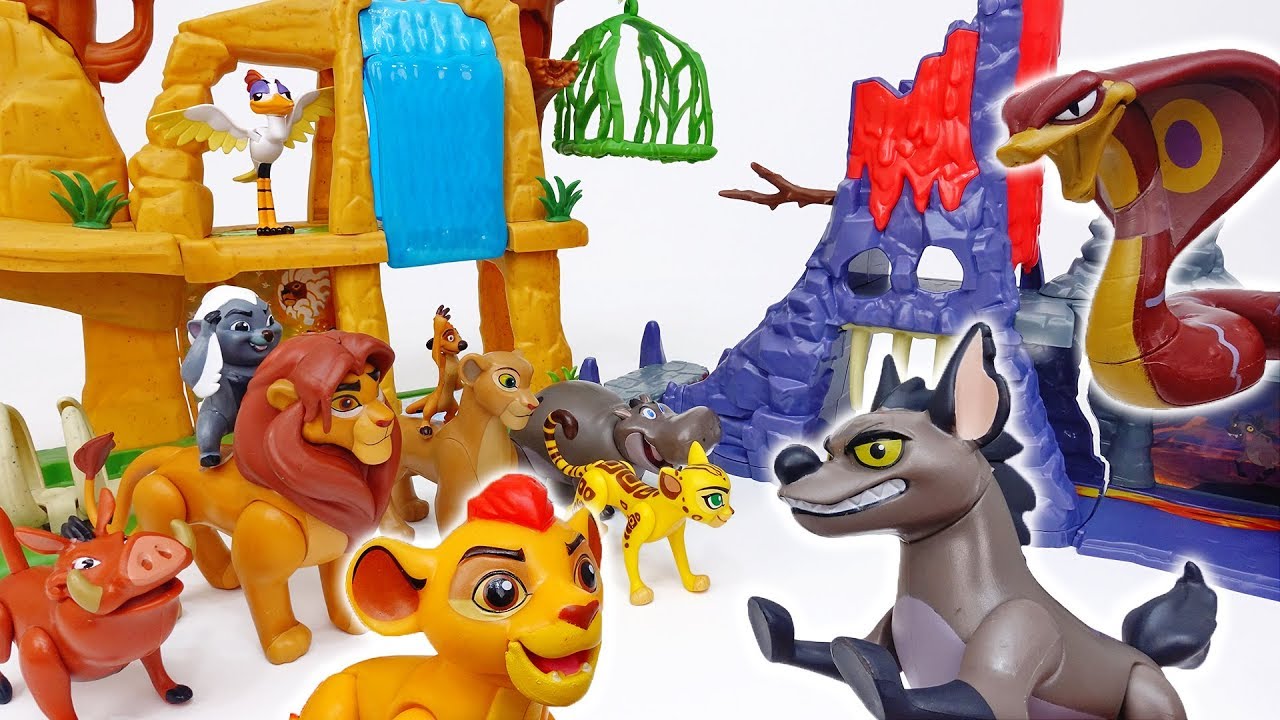 Hungry Hyena & Cobra Is Appeared~! Gather Up The Lion Guard #ToyMartTV