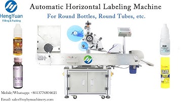 Automatic Horizontal Labeling Machine | Vials Label Applicator