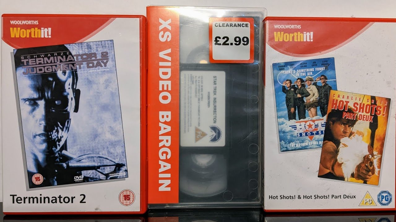 Missing VHS Cover and Woolworths Budget DVD'S 📺📼🎬🎥📀 YouTube