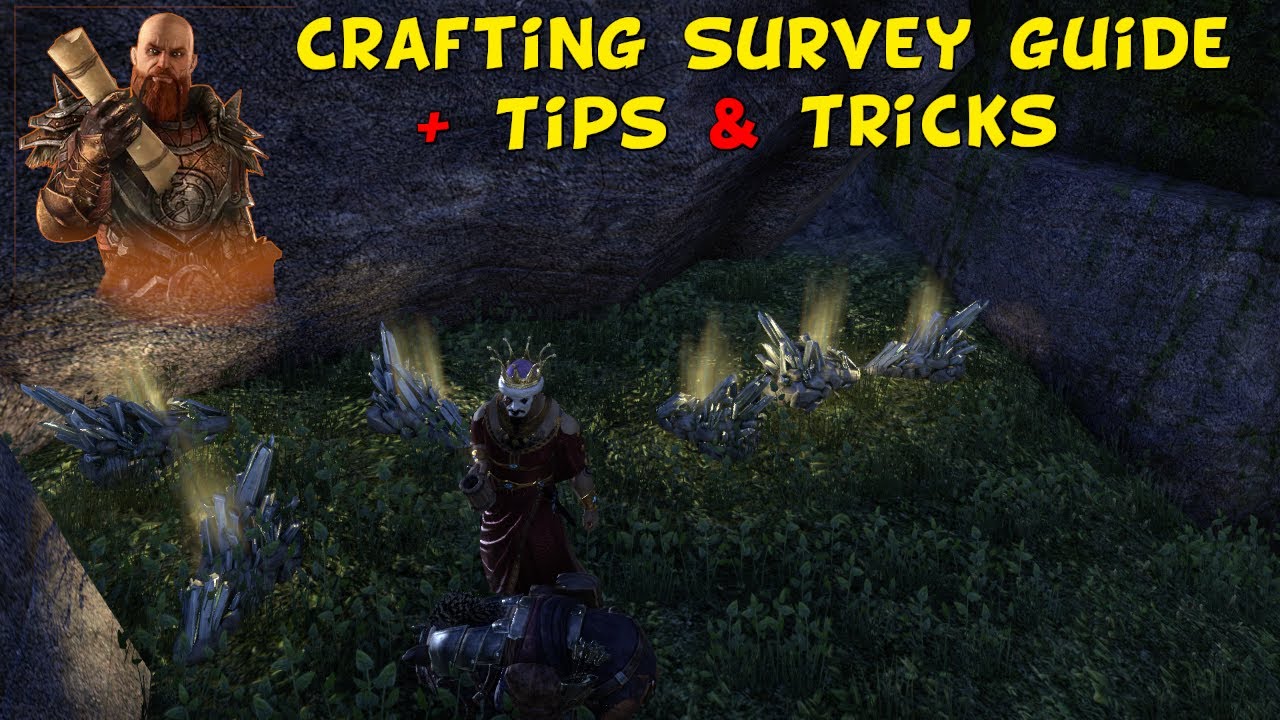 ESO Crafting Survey Guide YouTube