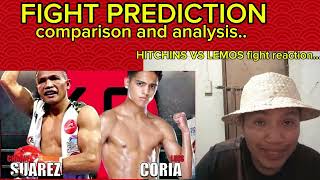 CHARLY SUAREZ VS LUIS CORIA FIGHT PREDICTION AND ANALYSIS...