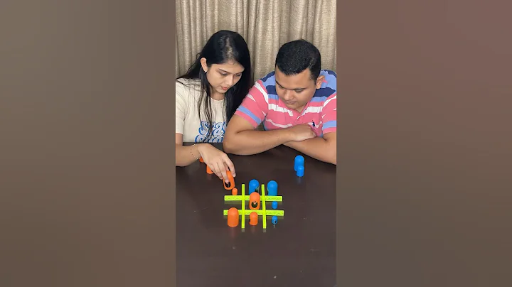 ❌ TIC TAC TOE ⭕️ Let’s play❗️#couple #boardgames