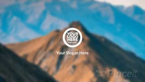 Intro Maker with a Logo Reveal Animation Within Geometric Shapes