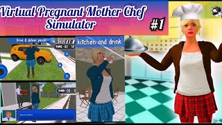 Virtual Pregnant Mother Chef Simulator Gameplay screenshot 3