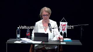 Kangasalan valtuuston kesäkuun 2021 kokous