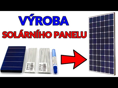 Video: Jak Se Vyrábějí Solární Panely