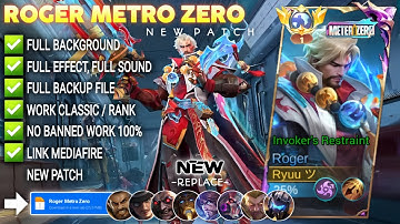 Script Skin Roger Metro Zero - Invoker