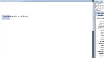 Free Ms Word 2007 Turorial in Telugu  Review Tab Part 14(www.timecomputers.in)