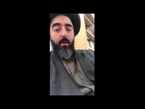 شيخ حسن علي نخودكي اصفهاني هنگام نزع روح سيد جواد مدرسي 1