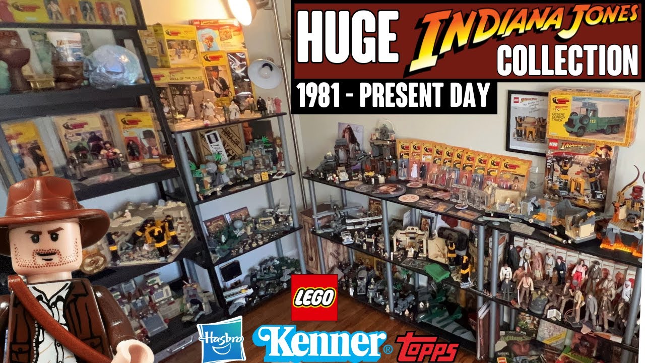 My INDIANA JONES Collection: Rare LEGO, Kenner Figures, Memorabilia, and MORE (2025 Update)