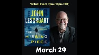 John Lescroart discusses The Missing Piece
