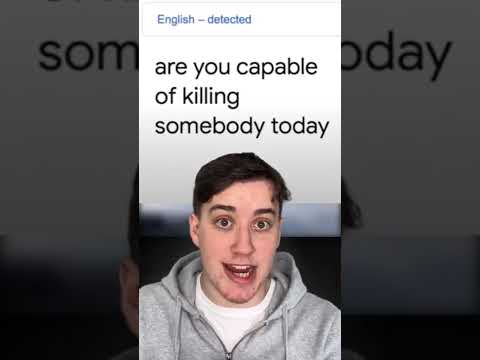 NEVER TYPE THIS INTO GOOGLE TRANSLATE! #Shorts