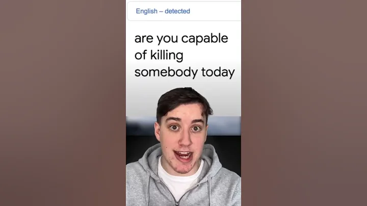 NEVER TYPE THIS INTO GOOGLE TRANSLATE! #Shorts