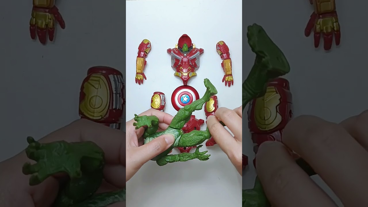 UNBOXING SUPERHERO, LIZARD | HULK BUSTER 