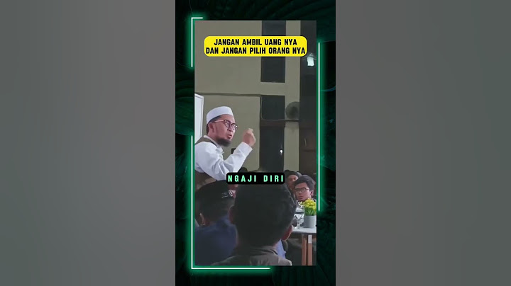 JANGAN AMBIL UANG NYA DAN JANGAN PILIH ORANG NYA BY USTADZ ADI HIDAYAT #islam #shorts