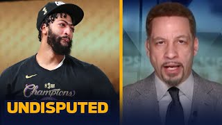 Ranking Anthony Davis #2 in NBA is lazy, he's not an alpha — Chris Broussard | NBA | UNDISPUTED