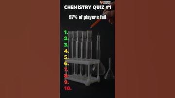 Chemistry Quiz #1 | Test your scientific knowledge