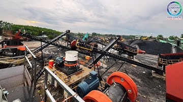 DÂY CHUYỀN NGHIỀN CÁT NHÂN TẠO #cone #crusher #jawcrusher #impact #hammercrusher #jaw #stone