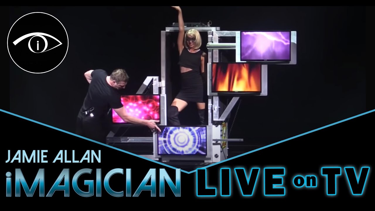 Jamie Allan iMAGICIAN | LIVE | Split Screen Illusion