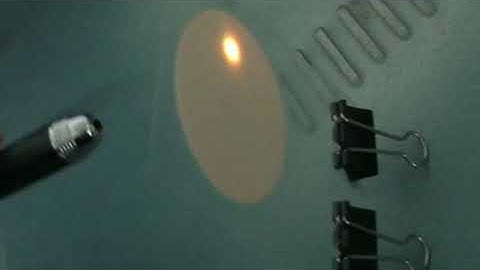 Infrared detection card