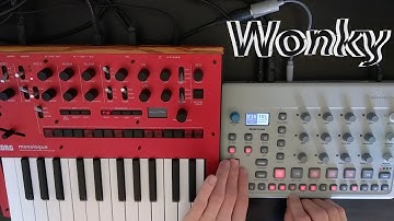 Shallowed Wonky Techno Jam on the Korg Monologue & Elektron Model:Cycles