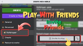 How to Invite Friends in Minecraft PE 2026 | Play Multiplayer in Minecraft Pocket Edition screenshot 2