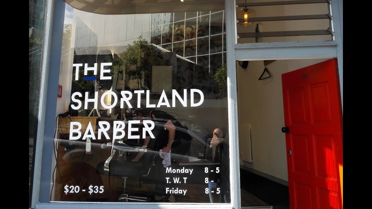 Auckland lady barber YouTube