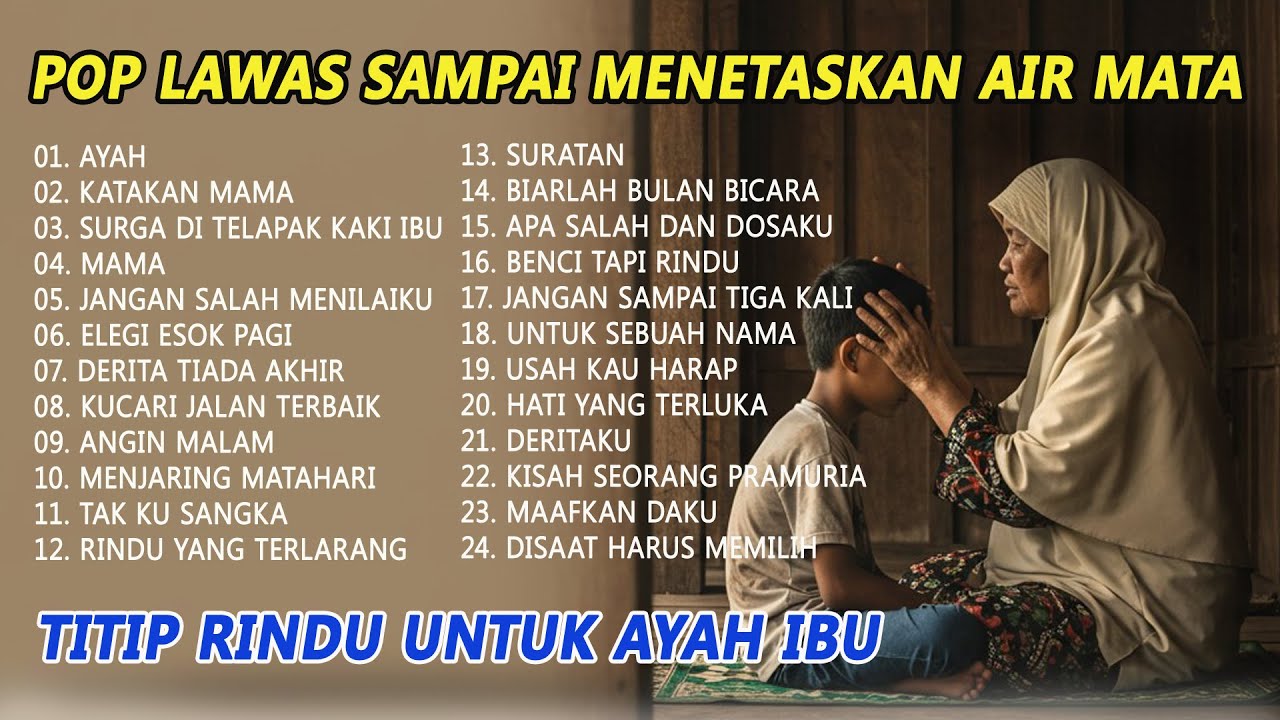 TEMBANG KENANGAN🖤 | POP LAWAS TAHUN 80AN DAN 90AN