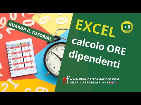 Video: Come posso tenere traccia delle ore fatturabili in Excel?