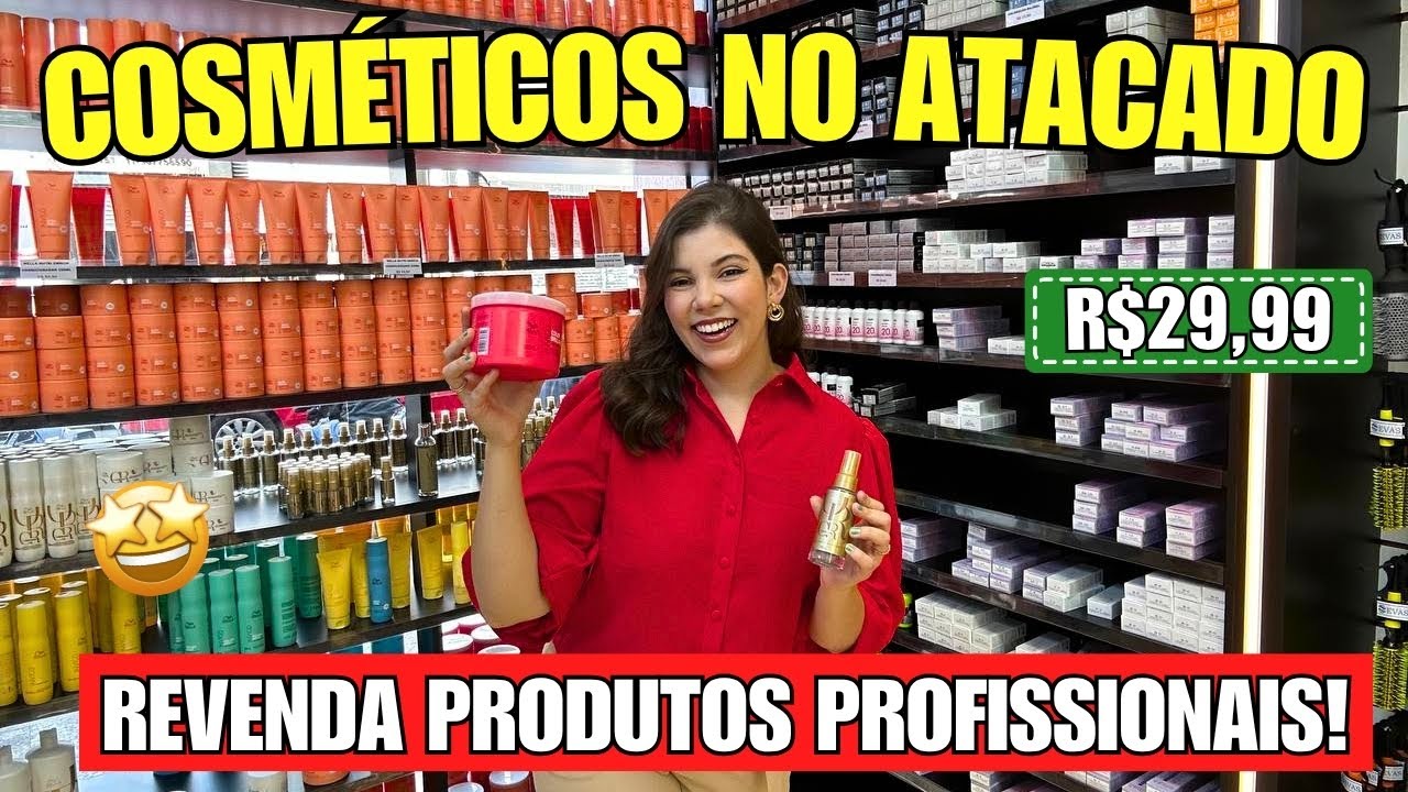 INAUGUROU A MELHOR LOJA DE COSMÉTICOS PROFISSIONAIS NO BRÁS COM OS MELHORES PREÇOS