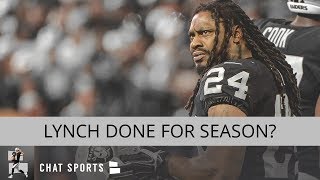 Oakland raiders rumors swirling around after the bye week. marshawn
lynch is headed to ir does that mean his season over? will marshaw...