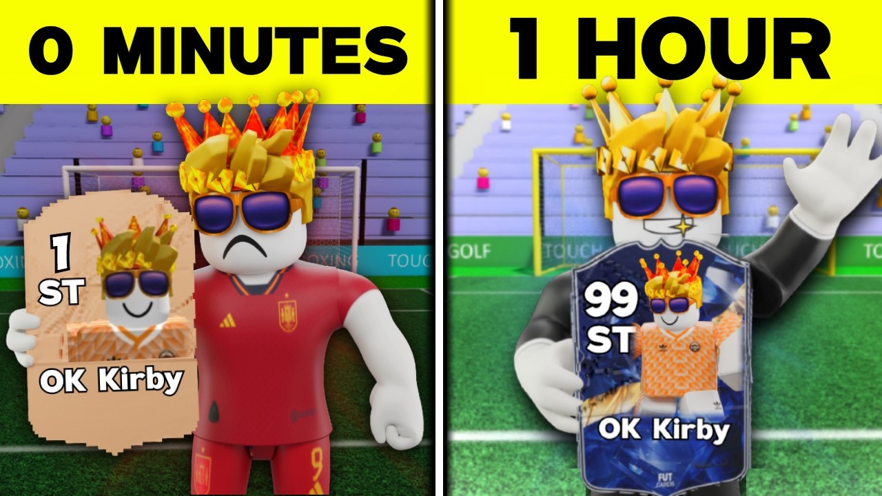 How Many RANKS Can I Get In 1 Hour? (Touch Football Roblox) - YouTube