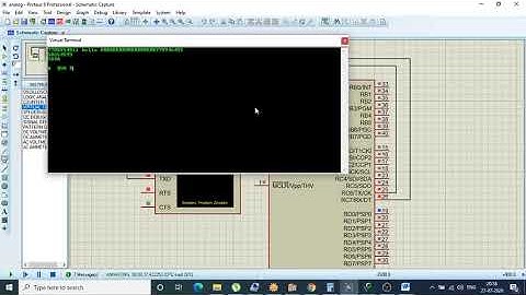 PIC serial communication in tamil