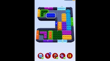 Color Block Jam level 449 #games #solution #gaming #gameplay #walkthrough #solved #puzzle #çözüm
