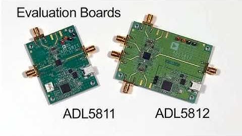 ADL5811 and ADL5812 Wideband Passive Mixers
