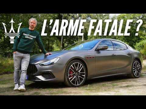 Berline + moteur Ferrari = folie douce ? Maserati Ghibli TROFEO