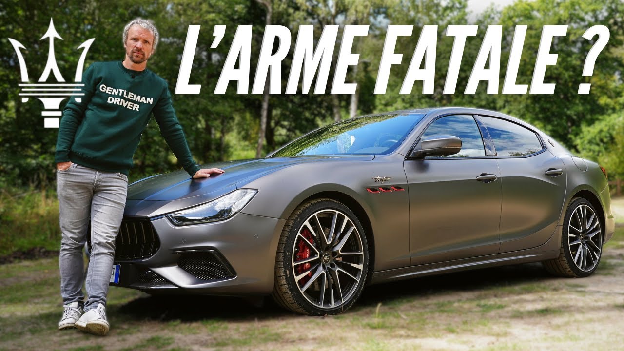 Berline + moteur Ferrari = folie douce  ? Maserati Ghibli TROFEO