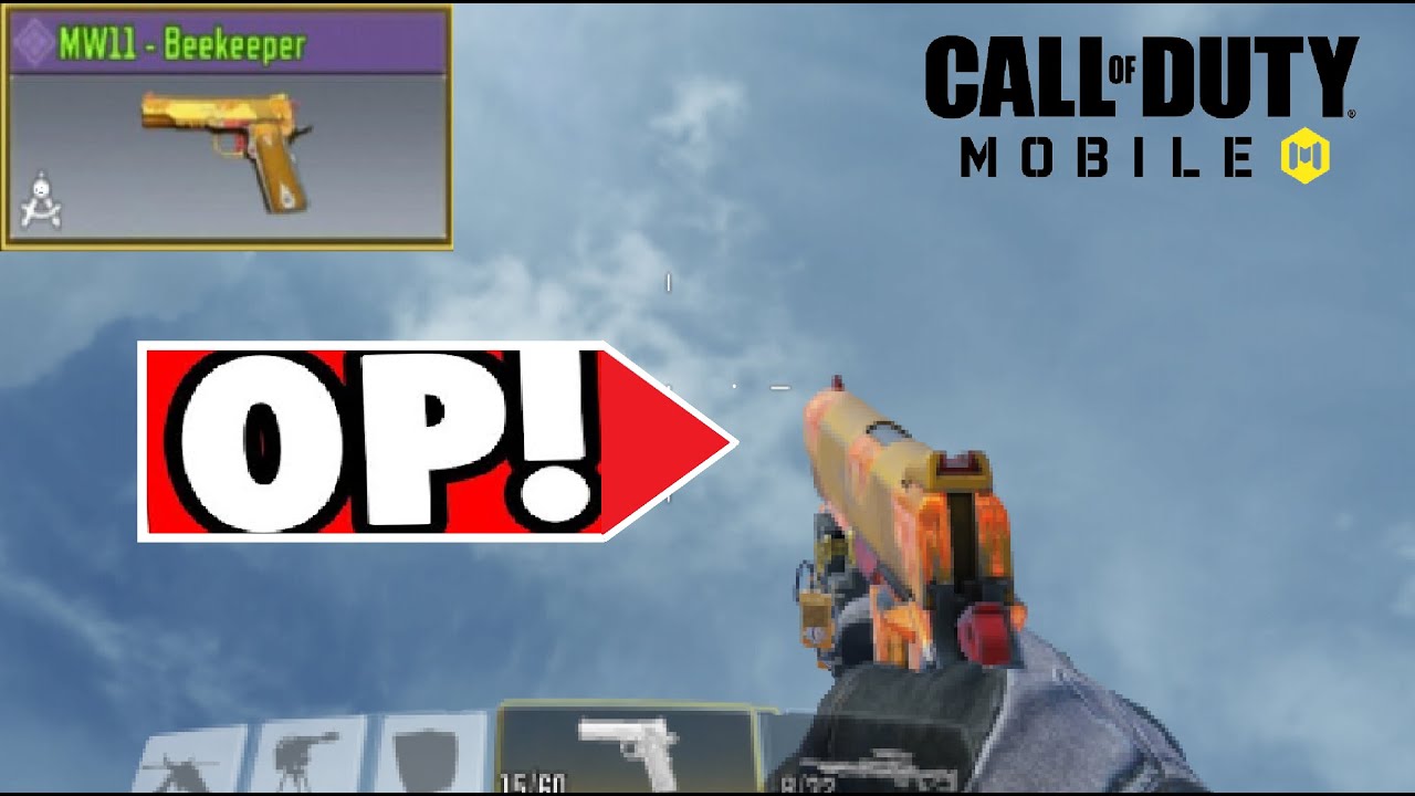 2nd Best Pistol After Renetti 😱🤩?? MW11 BEEKEEPER EPIC SKIN 😍