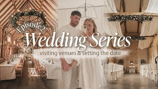 WEDDING SERIES EP.2 | visiting venues, bridal hair & makeup, setting the date! ⛪