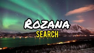 Search - Rozana (lirik)