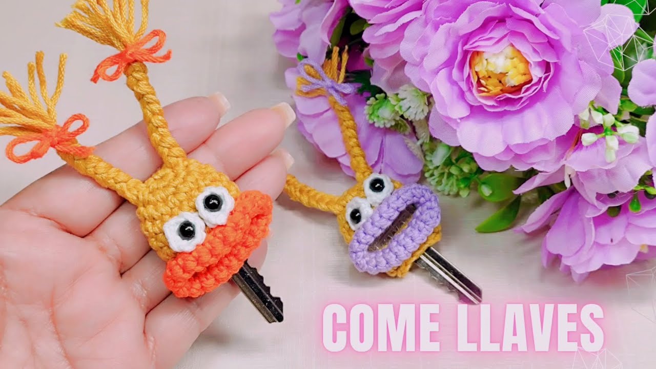 me dio ANSIEDAD de lo fácil y rápido que es tejer este hermoso come llaves