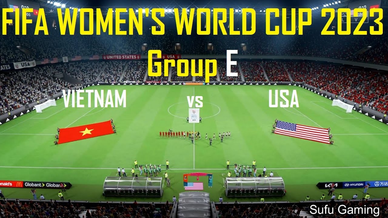 USA vs VIETNAM, FIFA Women's World Cup 2023 Full match and Highlight  Gameplay