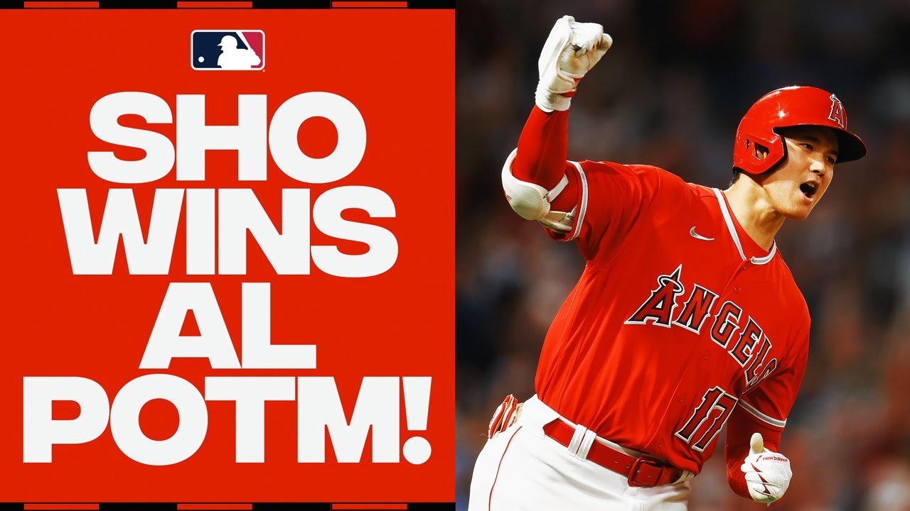 Shohei Ohtani CAN'T BE STOPPED!! He has now won BACK-TO-BACK AL Player of the Month awards!