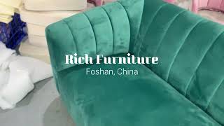 MS1001-3 fabric sofa