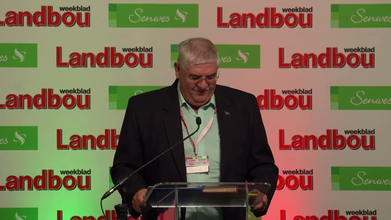 Oplossings vir die Suid-Afrikaanse Platteland - Jannie de Villiers Openingsboodskap