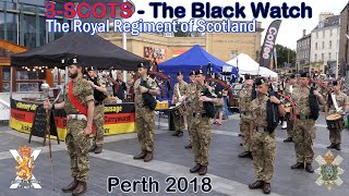 The Black Watch parade Perth - Homecoming 2018 [4K/UHD]