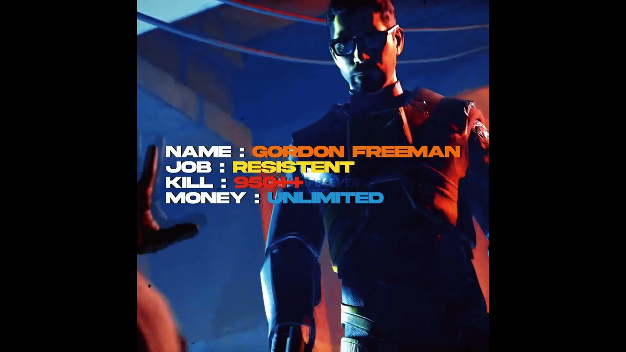 Gordon Freeman Evolution 