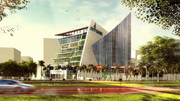 Lumion 8.0 - ATY Bank Architecture Animation walkthrough