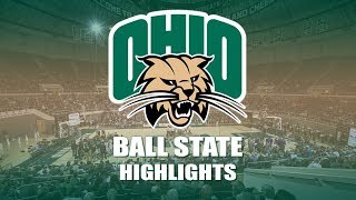 Ohio Men's Basketball 2018-2019: Ball State Highlights